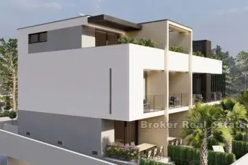 Luxury apartment with garden under construction