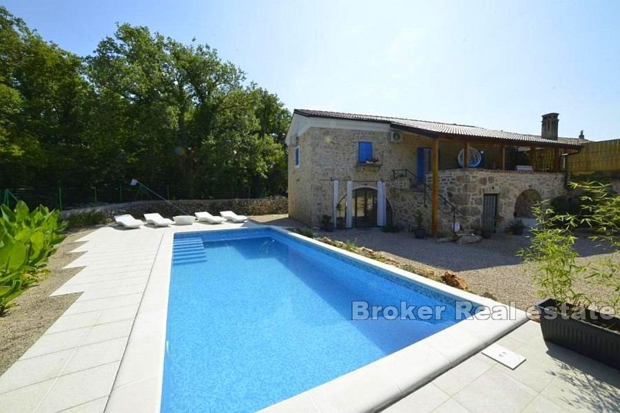 Renovated house with swimming pool