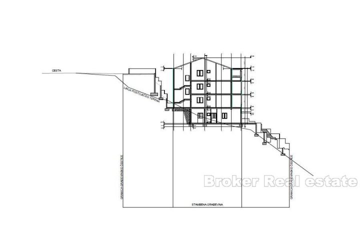 Construction land near Omis, for sale