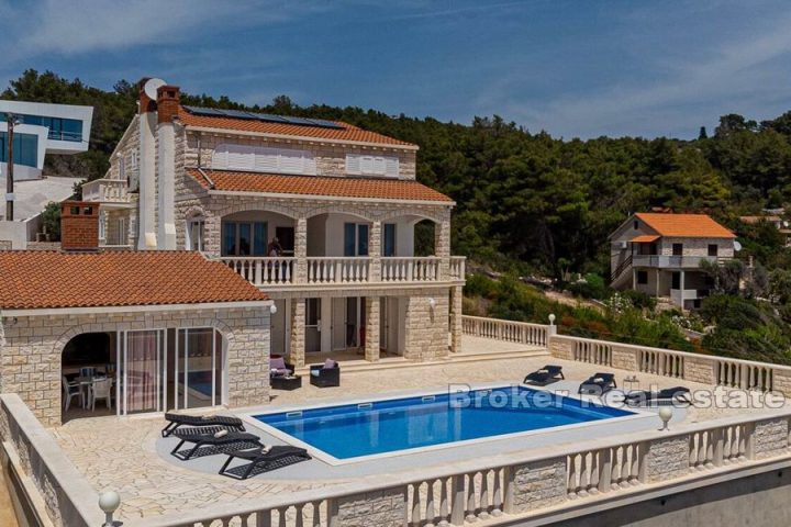 Unique stone house by the sea