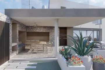 Newly built modern villa with pool
