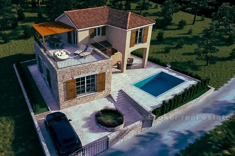 Nybygget attraktiv villa, til salgs