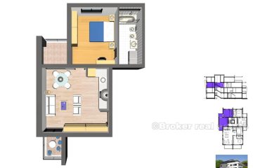 Apartments in new house