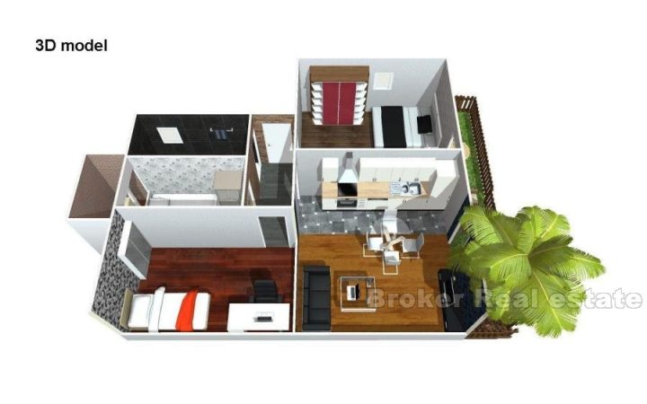 Two-bedroom apartment