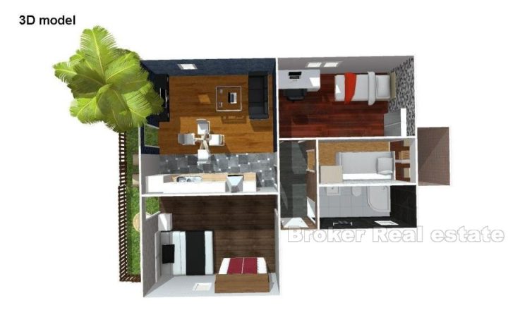 Two-bedroom apartment