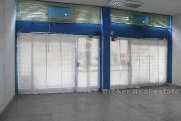 Two commercial spaces, for rent