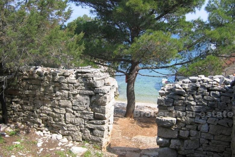 Stone ruins by the sea, for sale