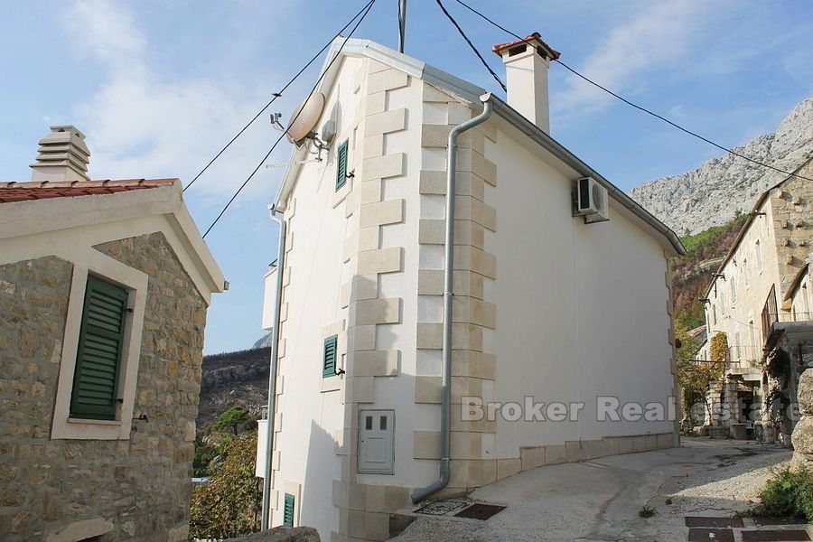 Near Omis, detached stone house