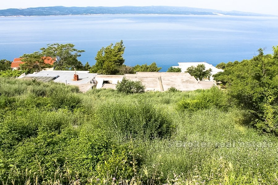 Bygga mark nära Makarska, till salu