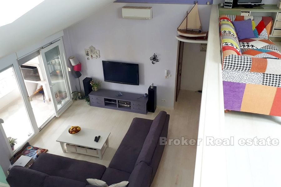 Two-storey, two bedrooms apartment