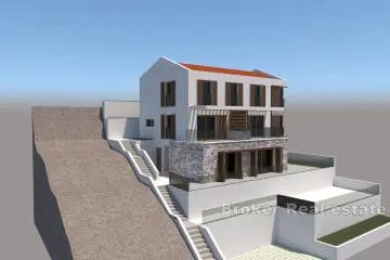 Building plot with project and view