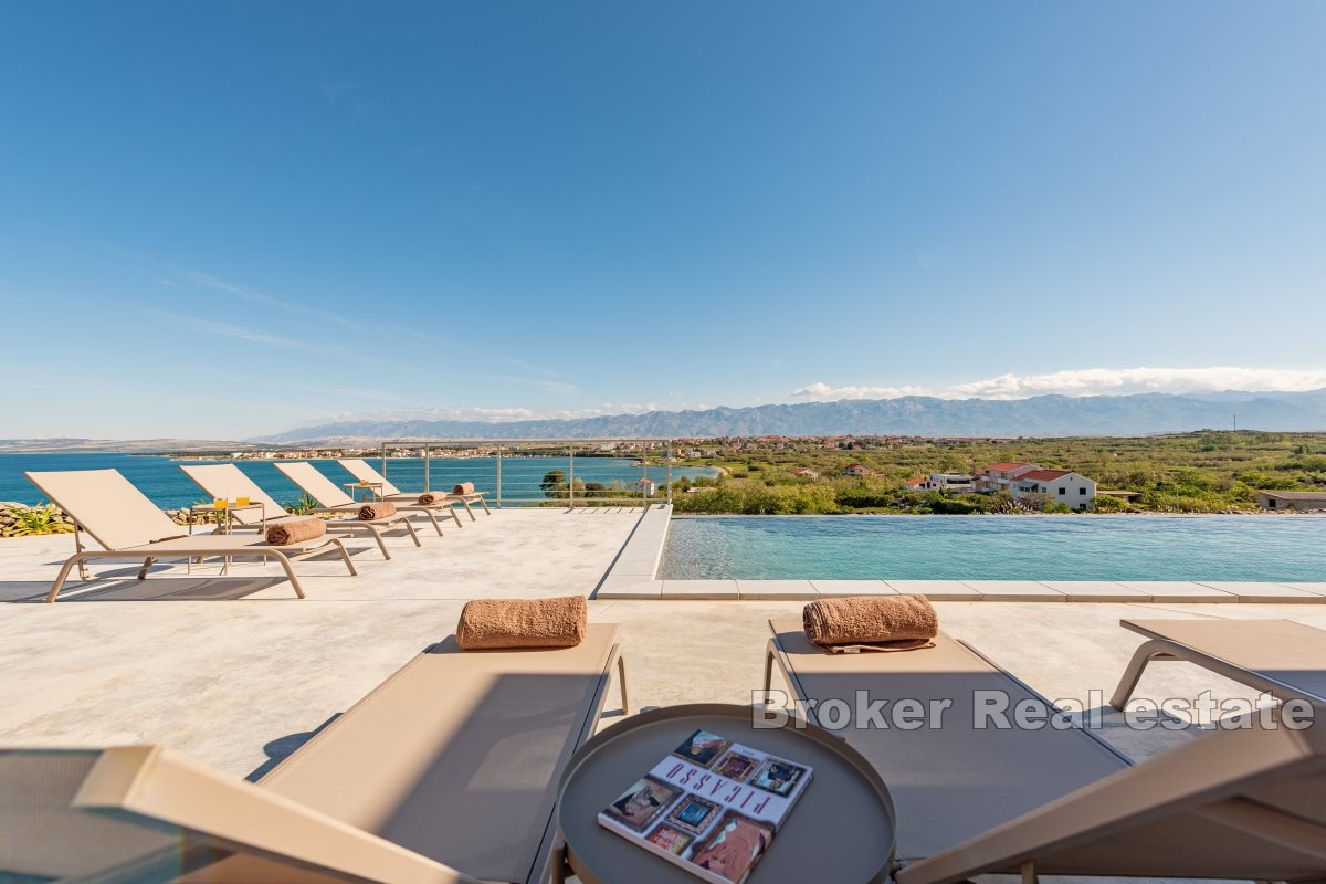Villa with a pool and sea view located in a peaceful area