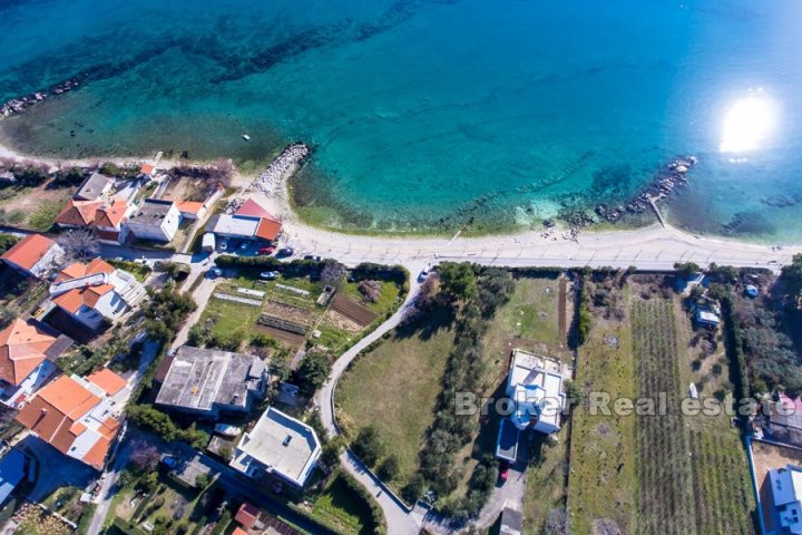 Building plot, seafront and beach