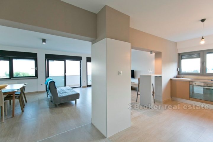 Meje, attractive apartment with sea view, for sale