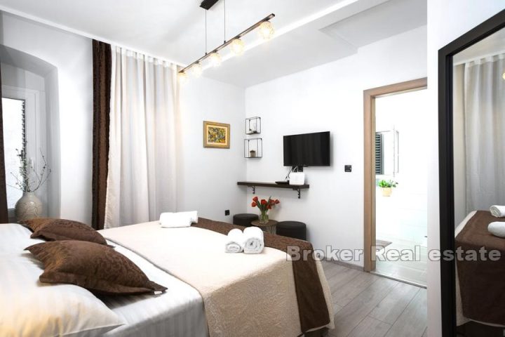 Split, Diocletian's Palace, renovated apartment