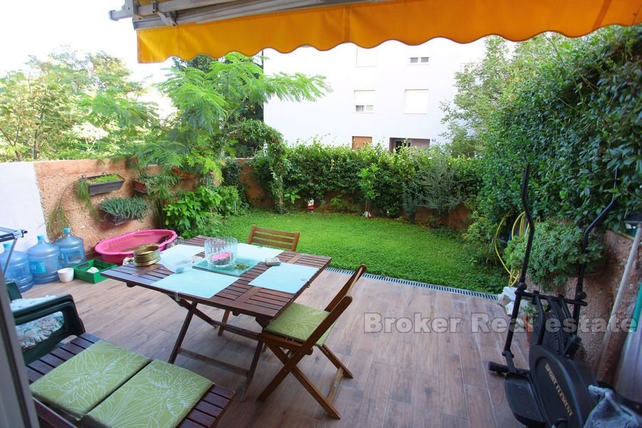 Brda, two bedroom apartment with garden and garage