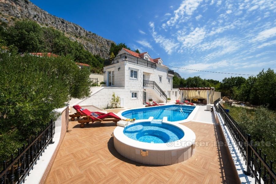 Villa avec piscine et vue fantastique
