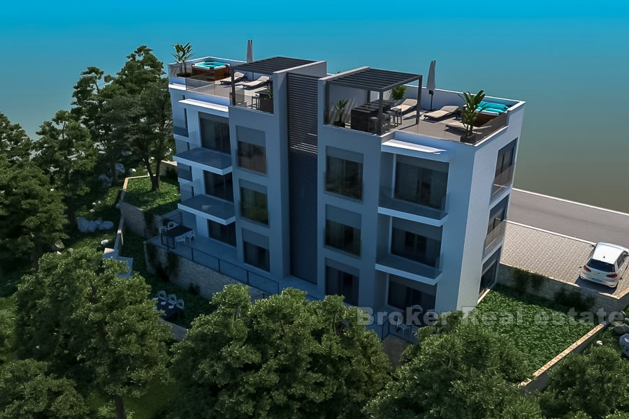 Appartamenti al mare in nuova costruzione, in vendita