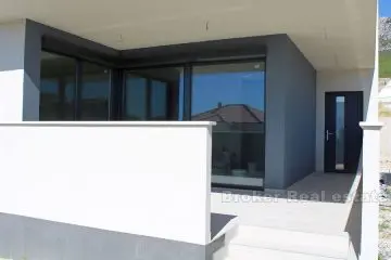 Newly built villa, modern concept
