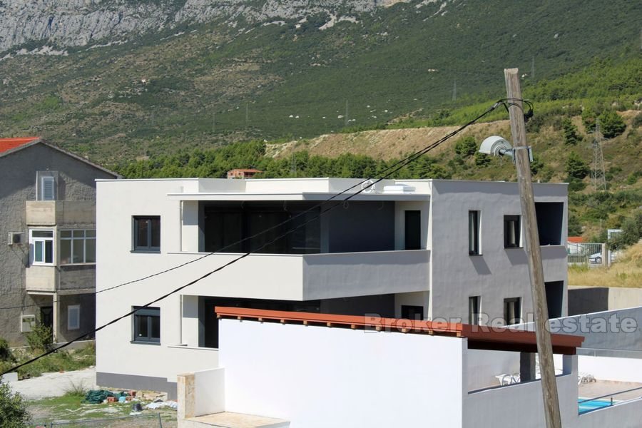 Newly built villa, modern concept