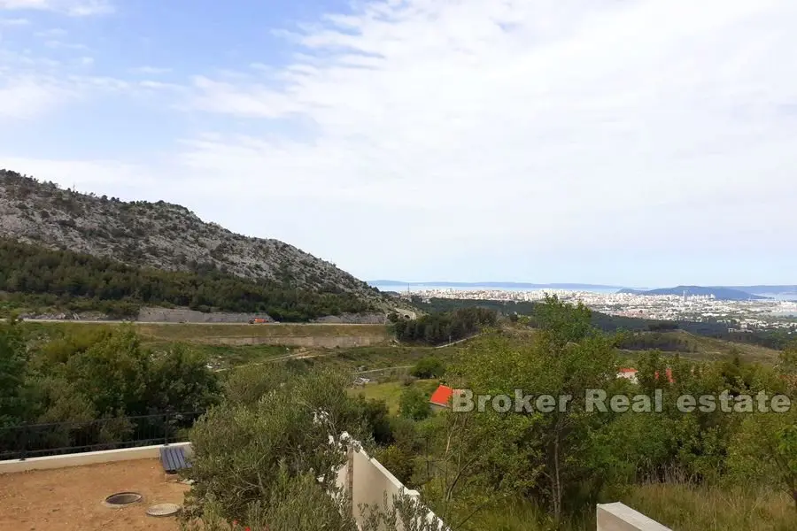 Klis, stavební pozemek s výhledem na Split