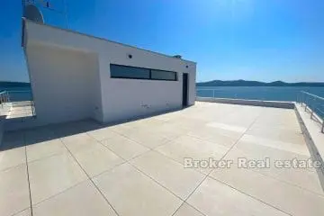 Modern apartment first row to the sea