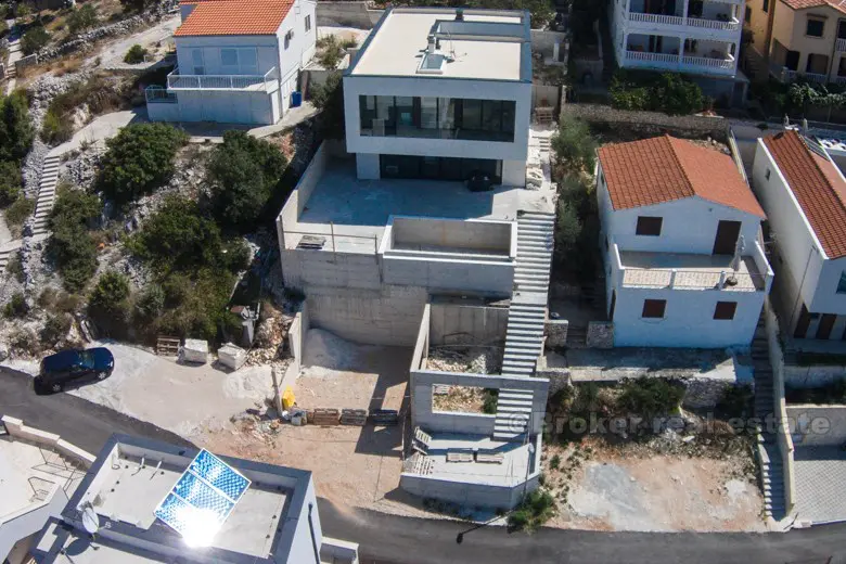 Villa design avec vue sur la mer