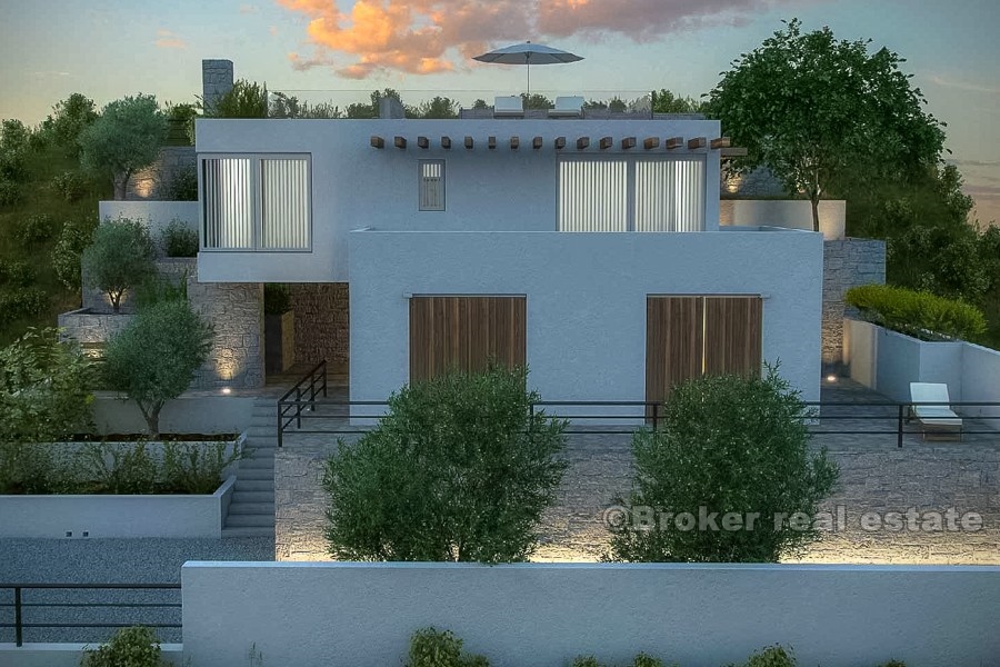 House with villa project, for sale