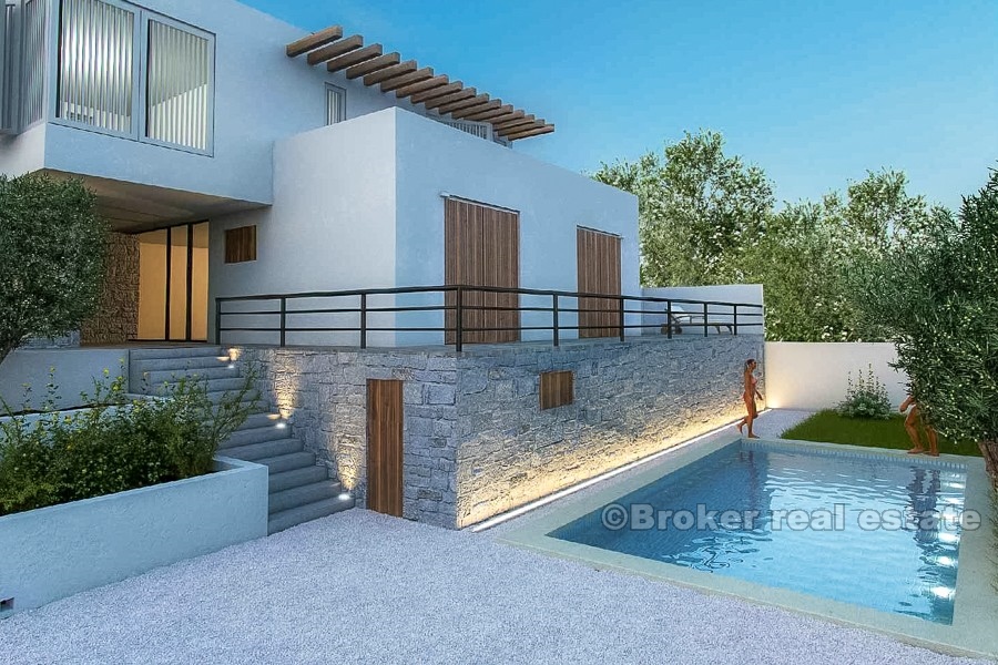 House with villa project, for sale