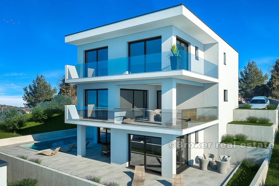 Attractive, new built, modern villa