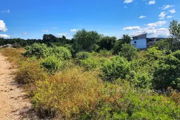 Building plot with open sea view for sale