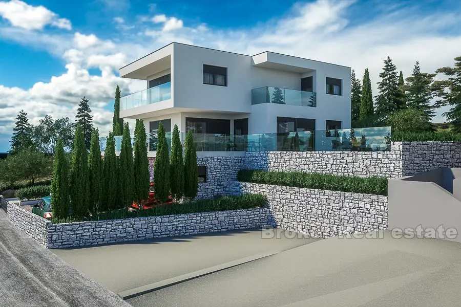 Très jolie villa moderne avec piscine