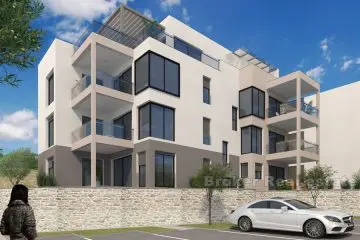 New built apartments in Primosten