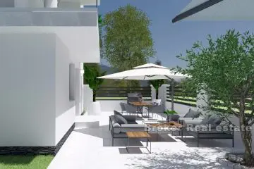 Newly built detached modern villa
