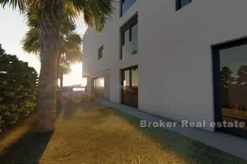 Two and three bedrooms apartments in the first row to the sea
