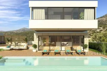 Beautiful villa with panoramic view