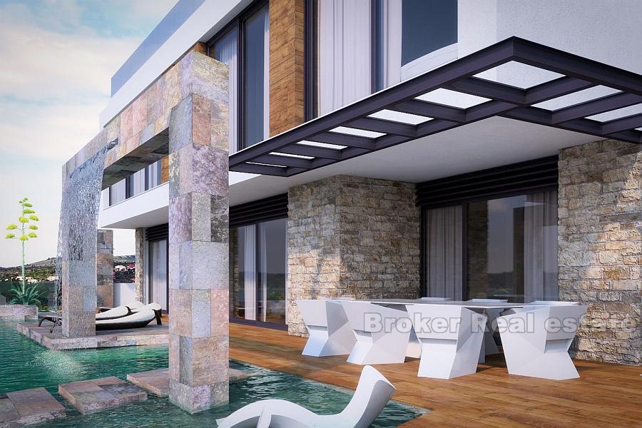 Deux villas de luxe avec piscine