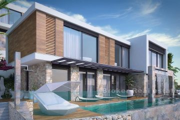 Two luxury villas with swimming pool