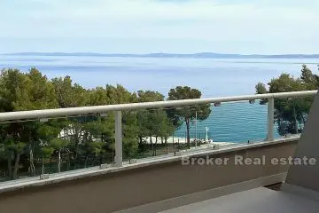 Modern apartments near the sea