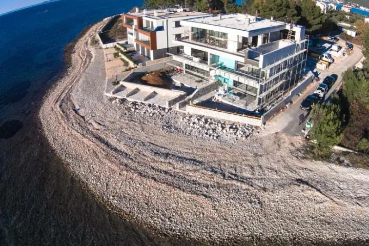 Apartments near Zadar, first row to the sea