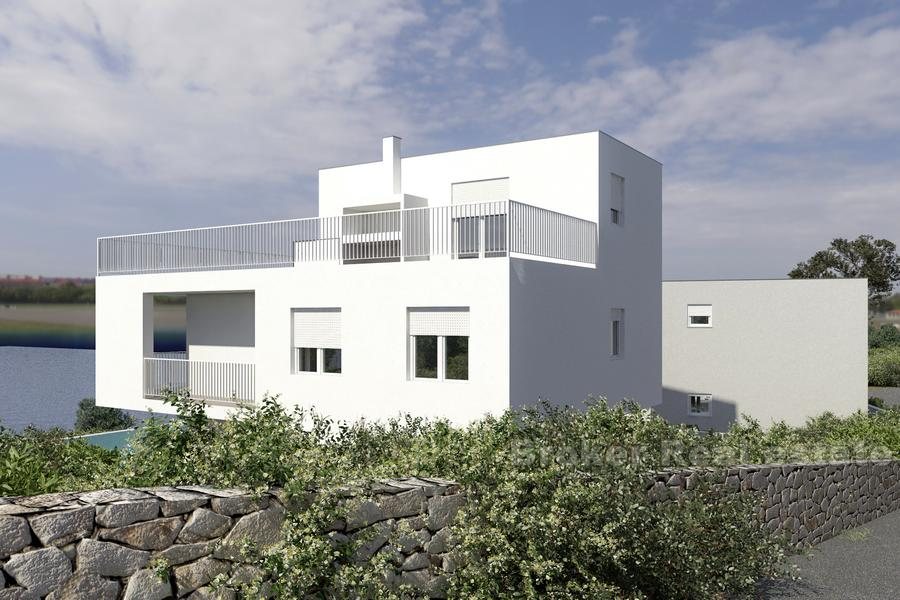 Modern villa with swimming pool