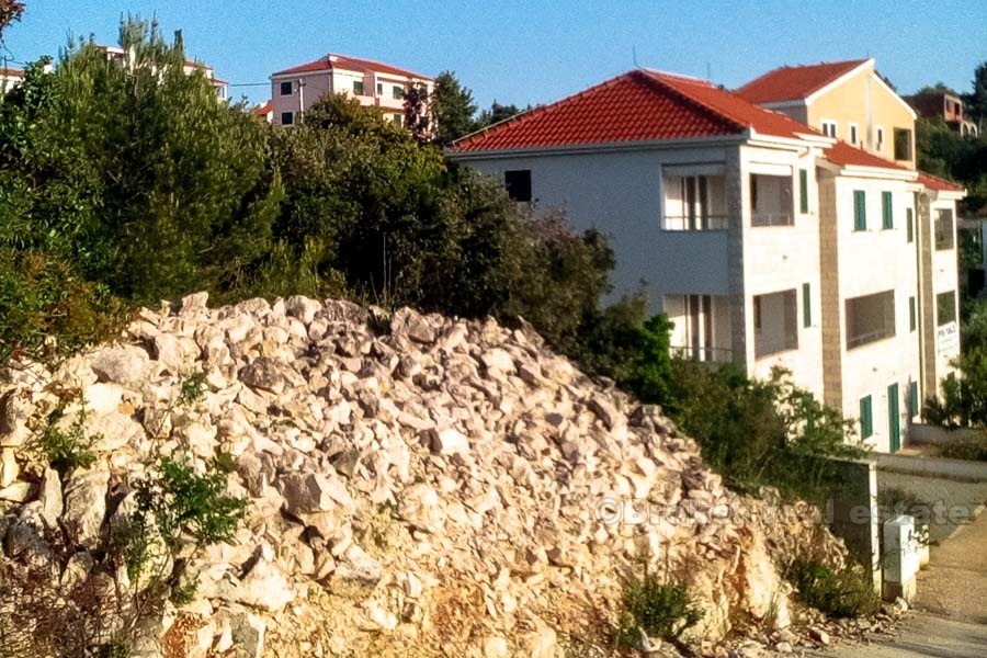 Building land plot at island of Solta