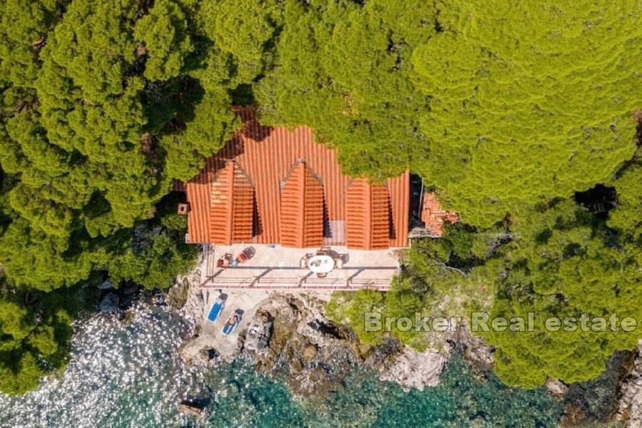 Unique property, first row to the sea