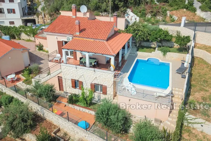 Maison avec piscine et vue panoramique