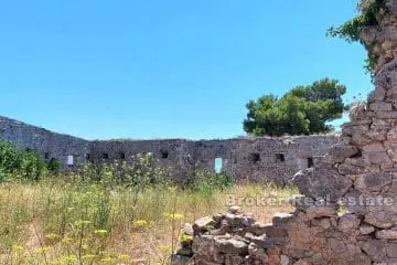 Centuries-old ruin of a fortress