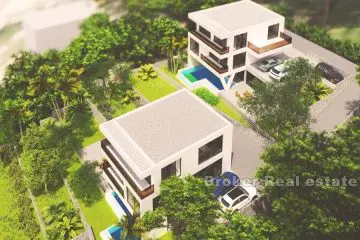 Villas with pool and sea view