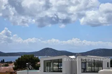 Modern villas with sea view
