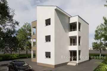 Moderna lägenheter i nybyggnation