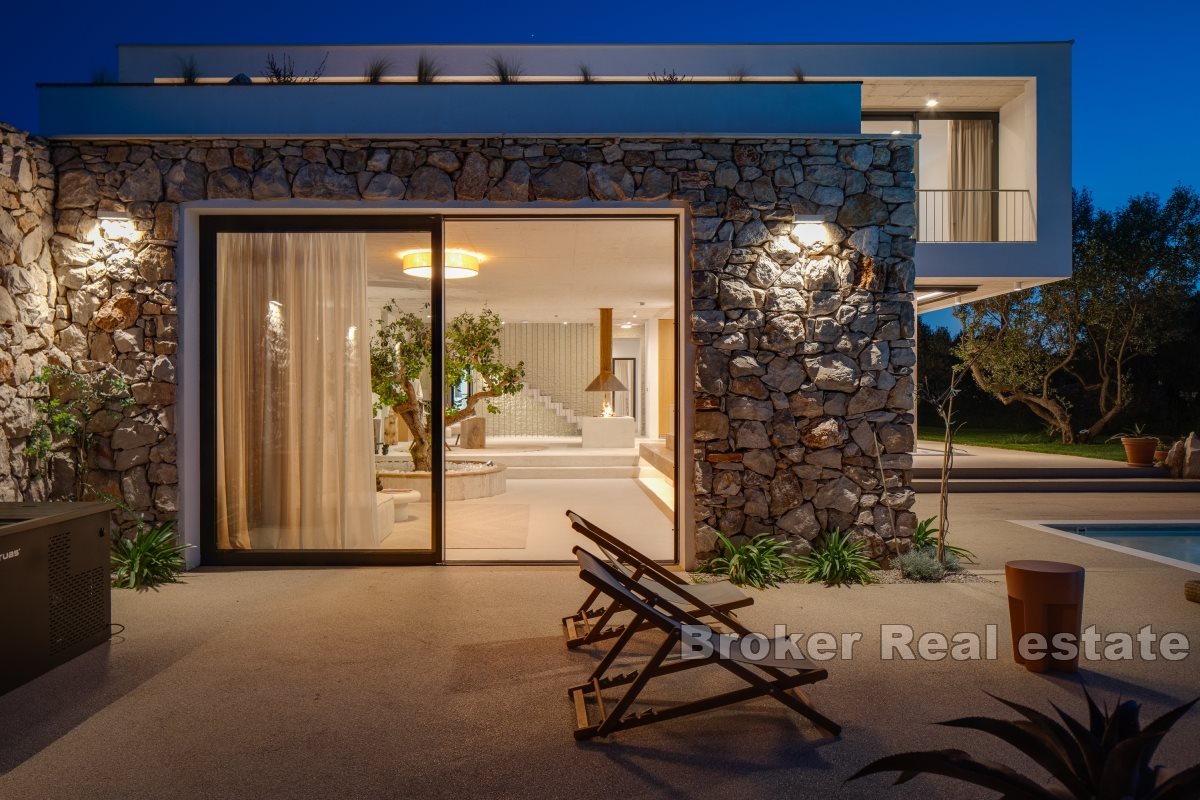 Lyxig villa med modern design