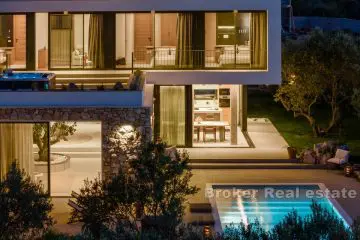 Lyxig villa med modern design
